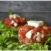 Salade : roquette et tomates