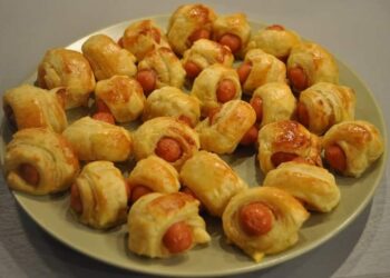 Recette : Feuilletés à la saucisse
