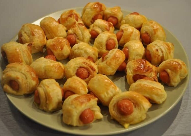 Recette : Feuilletés à la saucisse
