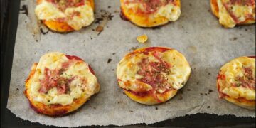 Recette facile : mini-pizzas