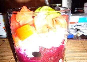 Verrine fraise-banane