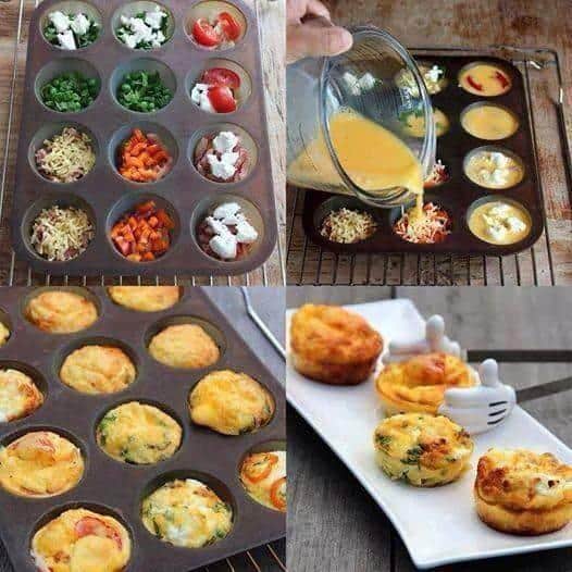 mini-quiches pour l'apéro