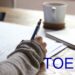 Personne passant un test TOEFL en Belgique