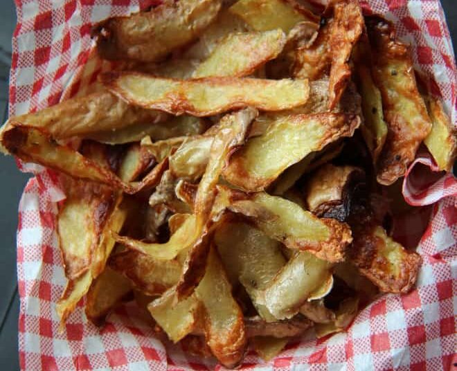 Chips d'épluchures de pomme de terre