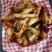 Chips d'épluchures de pomme de terre