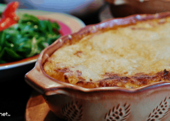 Lasagne rapide aux champignons et aux épinards
