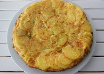 Tortilla espagnole au jambon