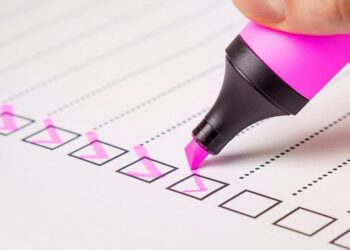 checklist - 10 choses à faire et ne pas faire quand tu rentres à l’unif