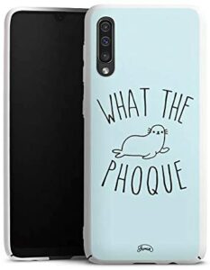Coque smartphone drôle What the poque
