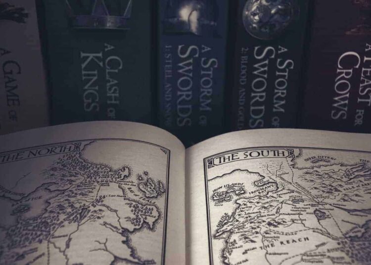 livre ouvert game of trones meilleurs cadeaux GOT