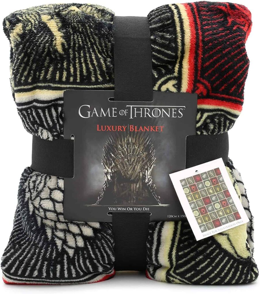 plaid cadeaux game of thrones