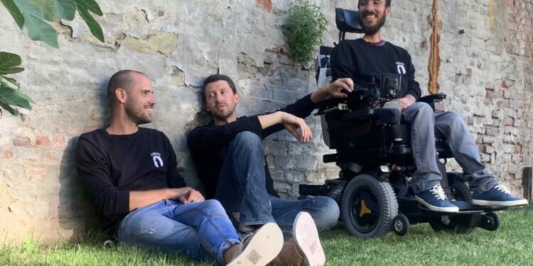 équipe étudiants entrepreneurs belges de la start-up Flemmard