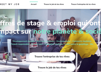 Étudiant entrepreneur belge : Meet my job, la plateforme pour ton stage à impact positif