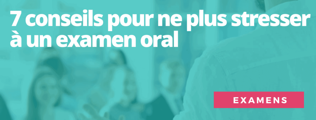 7 conseils pour ne plus stresser à un examen oral