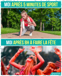 meme moi apres sport vs moi apres fete