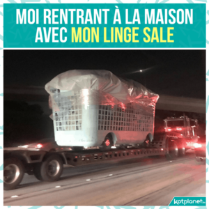 meme quand je ramene linge sale vendredi