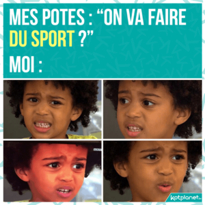 meme quand on me demande faire du sport