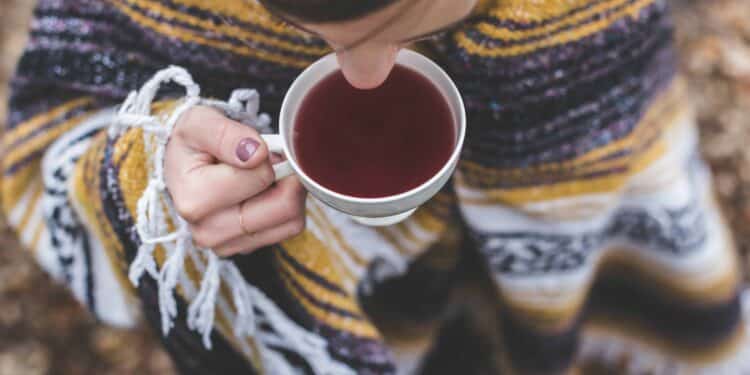 pexels-burst-fille qui boit du thé chaud - top 5 des accessories pour les fans de thé