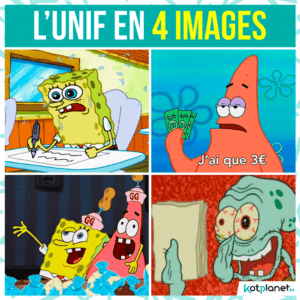 meme universite en 4 images