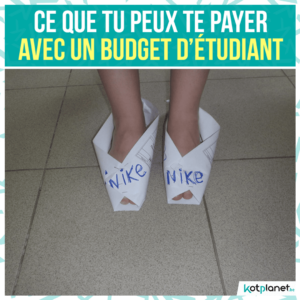 meme ce que je peux payer avec budget etudiant