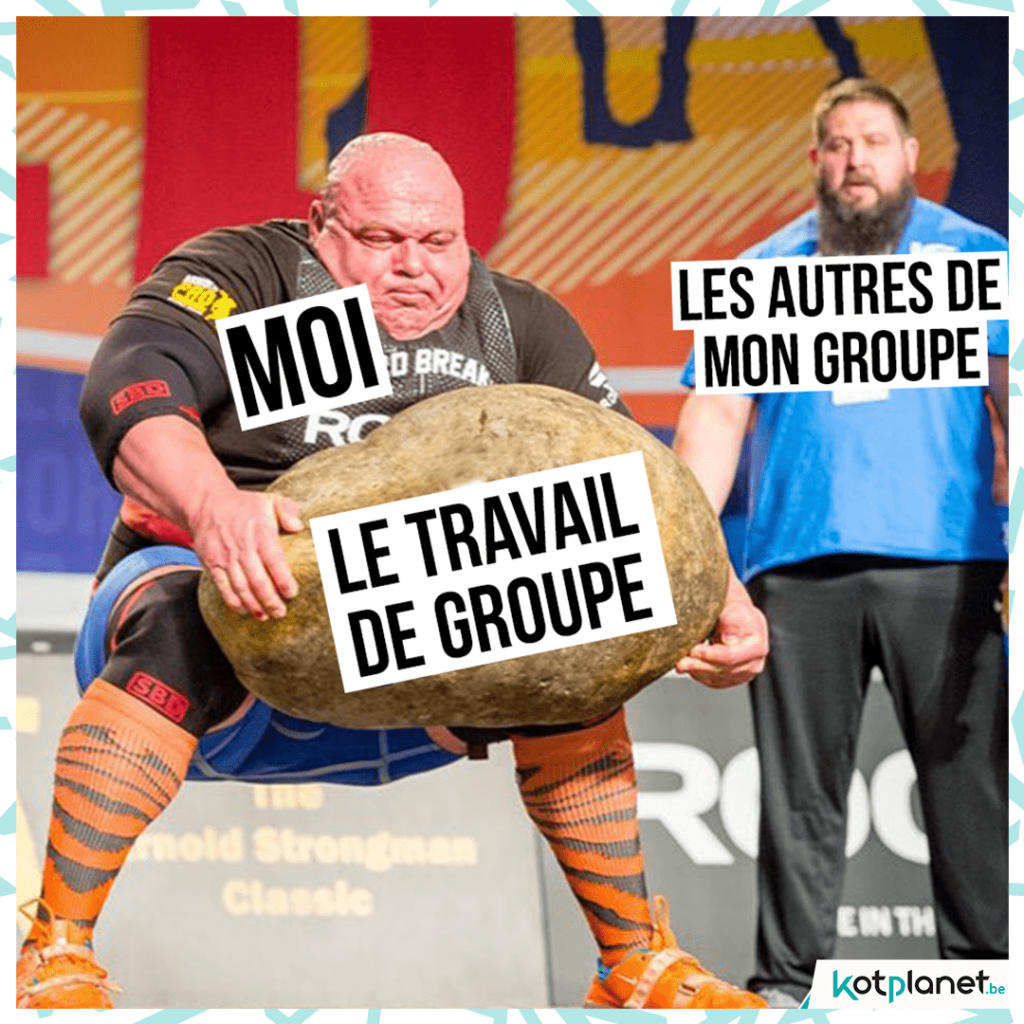 meme travaux de groupe je fais tout