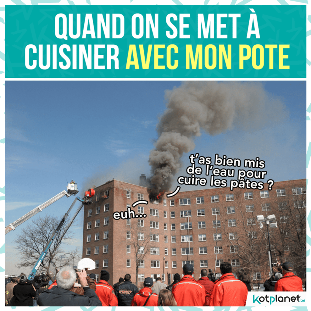 meme cuisiner avec son pote