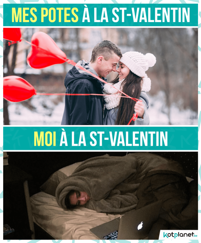 meme mes potes st valentin vs moi