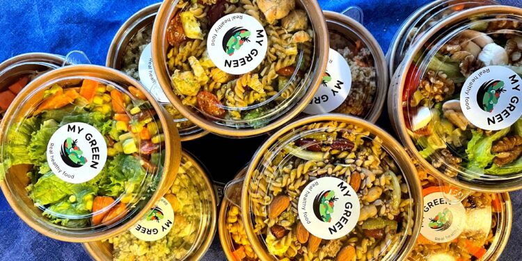 Étudiant entrepreneur belge : la start-up MyGreen et son bar à salade en ligne !