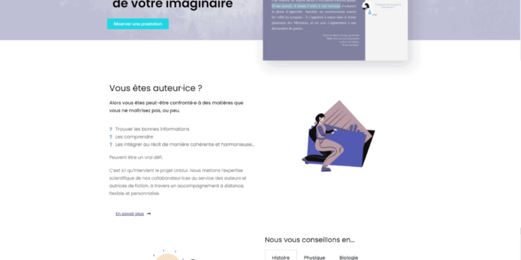 Jeune entrepreneur belge : la start-up Unblur, les sciences au service de l’imaginaire.