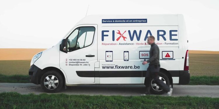 Entrepreneur belge : la start-up Fixware et son service mobile de dépannage informatique !