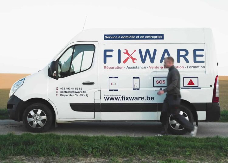 Entrepreneur belge : la start-up Fixware et son service mobile de dépannage informatique !
