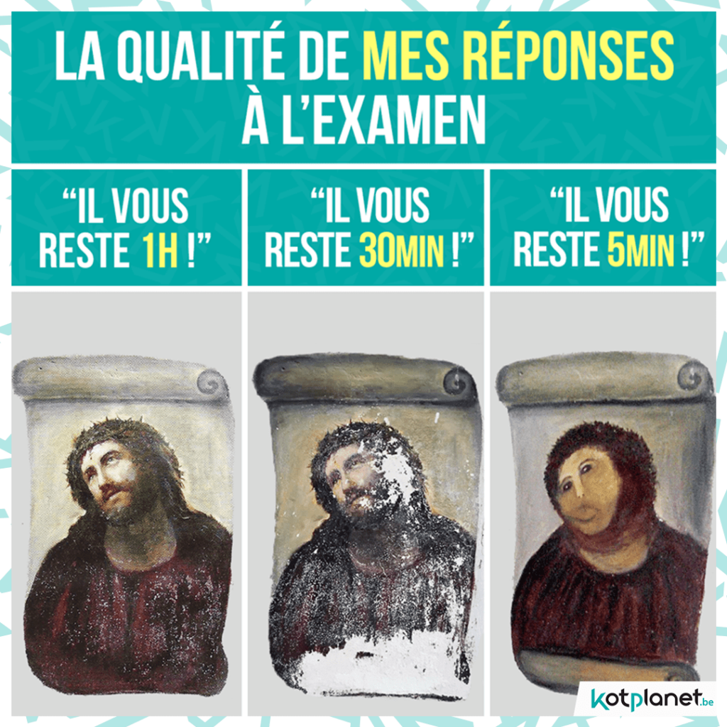 meme qualite des reponses examen