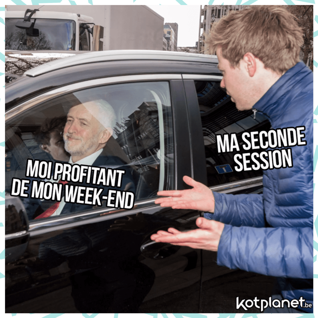 meme seconde session profite weekend
