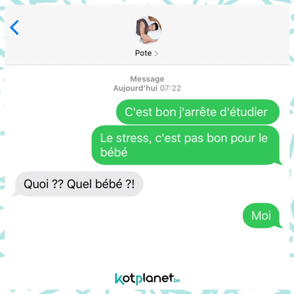 meme sms pote bebe
