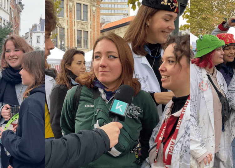 Kotplanet - Micro-trottoirSaint-V-Kotplanet à la Saint-V les étudiants au micro