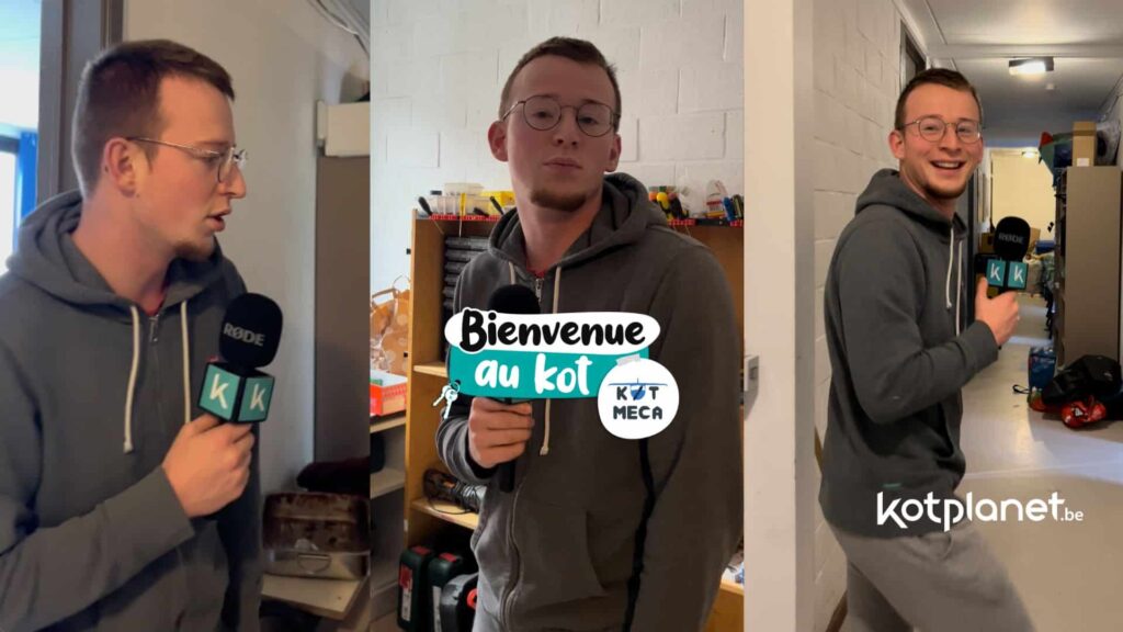 Kotplanet - Bienvenue au kot : le Kot Méca nous ouvre les portes de son kot à projet