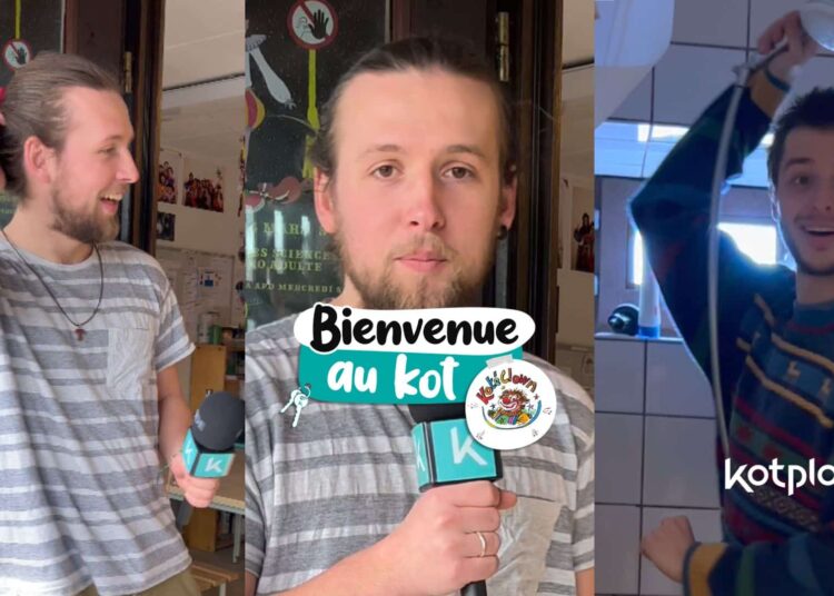 Kotplanet - Bienvenue au kot le Kot-é-Clown nous ouvre les portes de son kot à projet