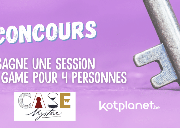 – CONCOURS TERMINÉ – Gagne une session Escape Game pour 4 personnes avec Case Mystère et Kotplanet !