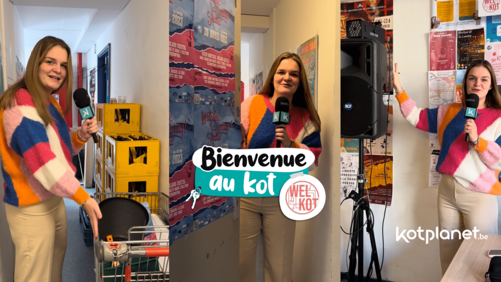 kotplanet - Bienvenue au kot le Welkot nous ouvre les portes de son kot à projet