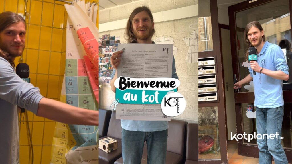 Kotplanet - Bienvenue au kot le Kotangente nous ouvre les portes de son kot à projet