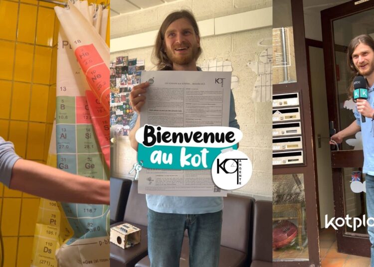 Kotplanet - Bienvenue au kot le Kotangente nous ouvre les portes de son kot à projet