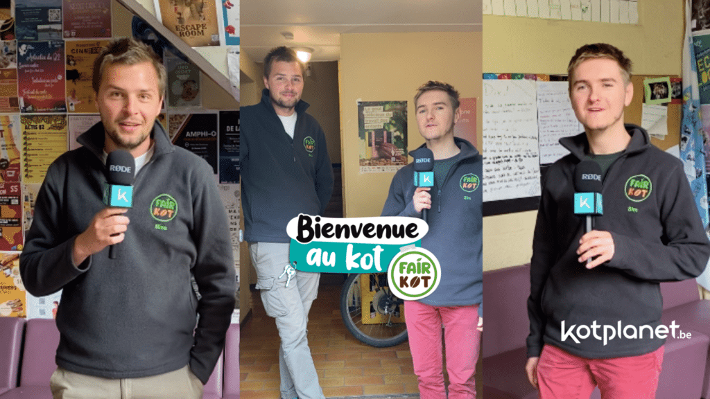 Kotplanet - Bienvenue au kot le FairKot nous ouvre les portes de son Kot à projet (1)