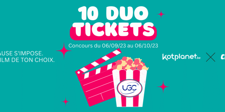 – CONCOURS TERMINÉ – 10 Duo tickets cinéma à gagner avec Kotplanet et Cinénews  