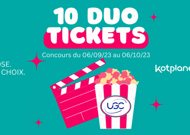 – CONCOURS TERMINÉ – 10 Duo tickets cinéma à gagner avec Kotplanet et Cinénews  