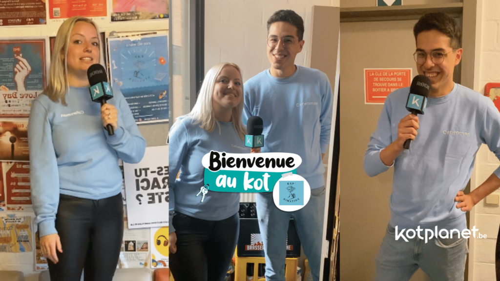 Kotplanet - Bienvenue au kot le KAP’nimation nous ouvre les portes de son Kot à projet