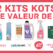 – CONCOURS TERMINÉ – Gagne 2 kits kots d’une valeur de 200€ grâce à  DI !