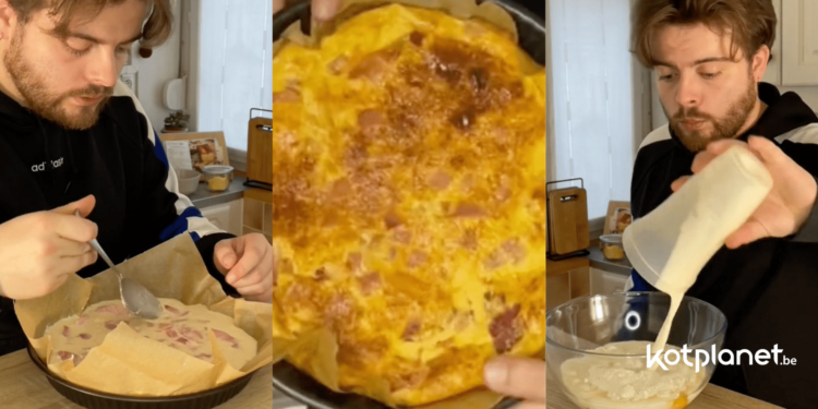 Kotplanet - Recette étudiante de la semaine la quiche sans pâte