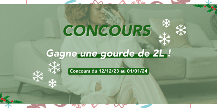 – CONCOURS TERMINÉ – Tente de gagner une gourde de 2L !