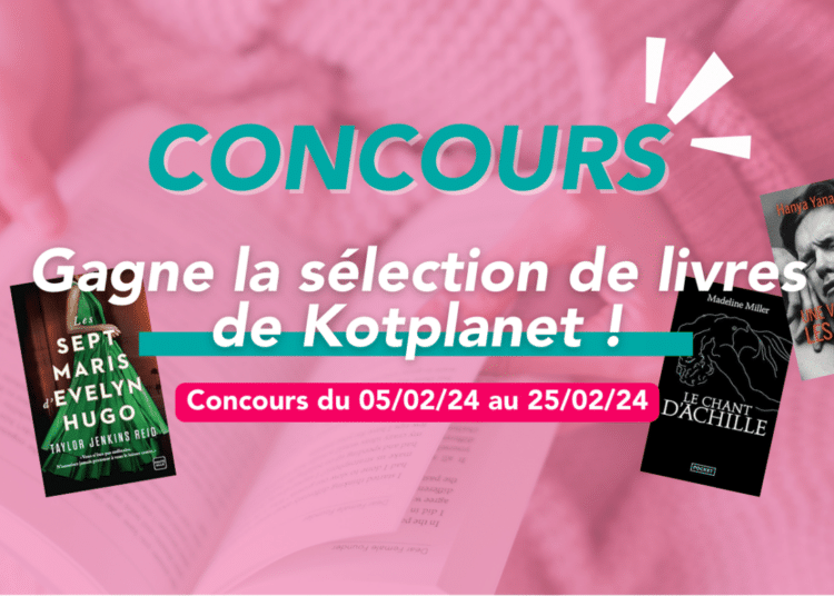 – CONCOURS TERMINÉ – Tente de gagner la sélection de livres Kotplanet !