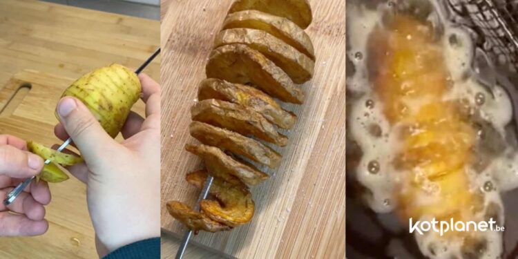 Kotplanet - Recette étudiante les spirales de pommes de terre